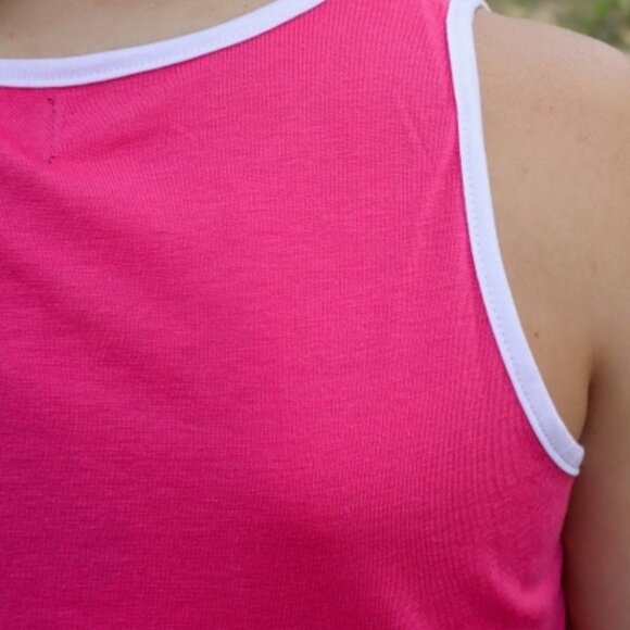 Shimmer Sequin Tank Top - Picture 4 of 6